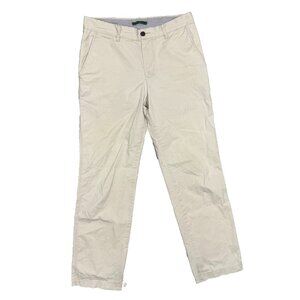 Lacoste Chinos Beige Pants 100% Cotton Beige 32x31